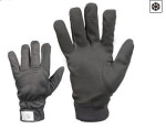 352-11 synthetic leather fleece lining work gloves 11" m+