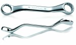 TOPTUL Ring Wrench short 18x19mm, angle of inclination : 45 degrees