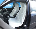 protective cover seats passenger white 250pc. for one-time use