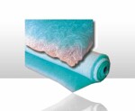 värvikabiinide floor filter, standardpaksus 3" - 0,76m x 25m / rollers/