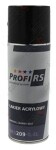 Profirs akrila krāsa melna matēta aerosols 0,4l