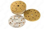 Profirs sandpapper rund diameter 150 mm 15 hål. p220 pris paket om 100 st.