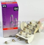 1pc =10pc BULB 24V 10W SV8,5 11x41mm ( licence plate bulb) package 10 pc. 6429