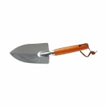 shovel 25cm chrome wood handle