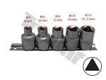bosch pump 1/2" kolmurk socket set m5, m6, m8, m10, m12, triumf