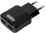 Duubel USB laadija 230V 2100mA