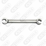 double ring wrench CHROMEplus, open, 7/16"x1/2"