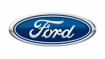 Брелок с логотипом Ford  металлический. 