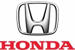 металлический брелок для ключей с логотипом Honda. 