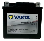 аккумулятор для мотоцикла Varta AGM 12V 4Ah 80A 114x71x106 -/+ YTX5L-BS/4