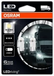 LED-polttimo premium (w5w) 1w 24v w2,1x9,5d 4000k blister-2kpl. osram 2824WW