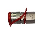 cylinder-slang snabbkopplingsuttag för wallmek cylinder 1/4" 100mpa