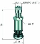 metal valve 8,3/39MM, 14BAR S/A
