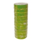 pvc- electricians tape 19mm/10m yellow/ green triibuline insulating hpx