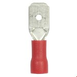 head Slotted " male" 6,35mm red 50pc