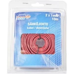 electricity cable 2x1mm red/ black 10m ip