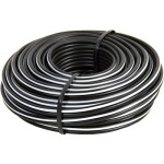 elektrības kabelis 2x1,5mm melns 10m / 1 ruļlis