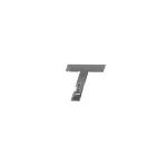 Авто лого "T" 1шт.