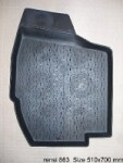 Rensi car mat with raised edges front right PEUGEOT, VOLVO