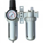 reducer, water- separator, oiler 1/2", 0-8bar, 1150 l/min (5 bar) pcl
