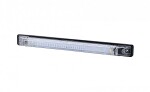 ld472 LED-äärivalo pitkä valgei 250x20mm 12/24v