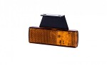 ld456p side light led yellow right 100x33 with leg 12/24v