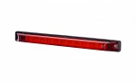 lsd563 led pikk punane küljetuli 250x20mm 12/24v