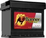 banner battery power bull 50ah 210x175x190 - + 450a  P5003