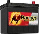 banner battery power bull 60ah 233x173x225 - + 480a  P6068