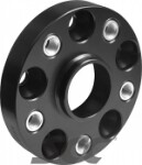Проставка колесных дисков, 2шт ( Проставка колесных дисков) 25mm. 5x112 (66,6) с болтами крепление, черный
