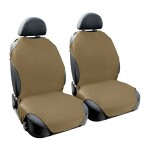 Universal front seat covers set ( 2pc) beige