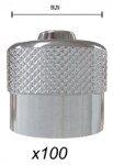 metal valve cap 100pc. v9.04.03, diam 9m, height 8mm din7757