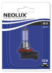 lemputė h11 55w 12v pgj19-2 lizdinė plokštelė-1vnt neolux