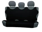 Seat cover rear Universal black