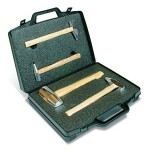 box with 4 Alu hammer set dents for removal  aliuminio