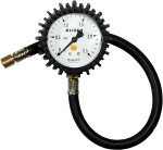 tyre pressure gauge, "aliseo" 0,1-2,5 bar, res.0,05 bar, hose 35 cm