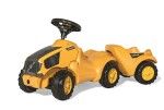 Bērnu kāju stumšanas traktors rolly minitrac ar volvo ratiņiem