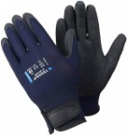 617-9" latex coating nylon working gloves tegera