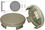 BIMECC kapsel 53mm (logota), hall, ford-oe-veljele (oe-nr:6m21-1003-aa)