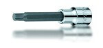TOPTUL screwdriver Socket XZN M10 1/2", L=100 mm