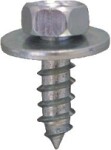 screw with washer 7976 6,3 X 19 WASHER 1,6 X 18 ZINC-PLATED UNCOLOURED. 50pc.