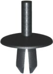 Plastikinė kniedė ø 8,0 - 8,2 mm pa 12 juoda 10 vnt. 