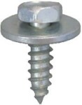 screw with washer 7976 4,8 X 16 WASHER 1,5 X 15 ZINC-PLATED UNCOLOURED. 40pc.