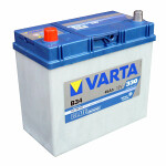 car battery Varta 45Ah 330A +- blue dynamic B34