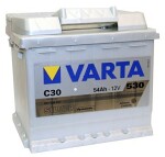 аккумулятор Varta 54Ah 530A  - +  SILVER dynamic C30