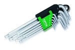 TOPTUL hex Wrench torx dimesions: T10, T15, T20, T25, T27, T30, T40, T45, T51, to the stand