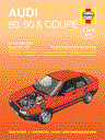 Raamat Audi 80, 90 & Coupe 1986–1990, bensiin.