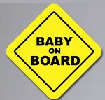 наклейка 1/07030 baby on board