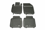 floor mats ( rubber, 4pc., black) SUZUKI SX4 S-CROSS 08.13-