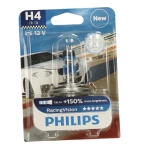 12V H4 60/55W     Philips RacingVision +150% 12342RVB1 1tk.